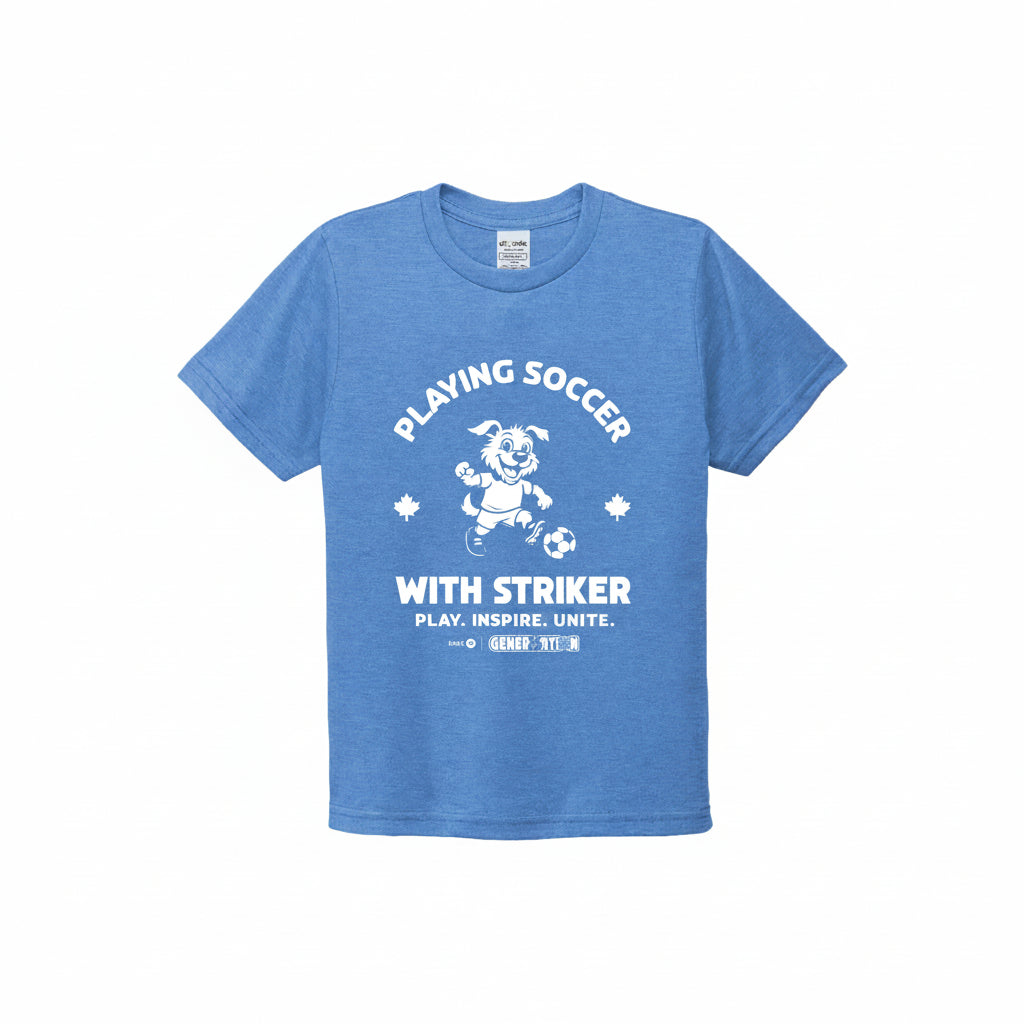 Playing Soccer With Striker - Youth
