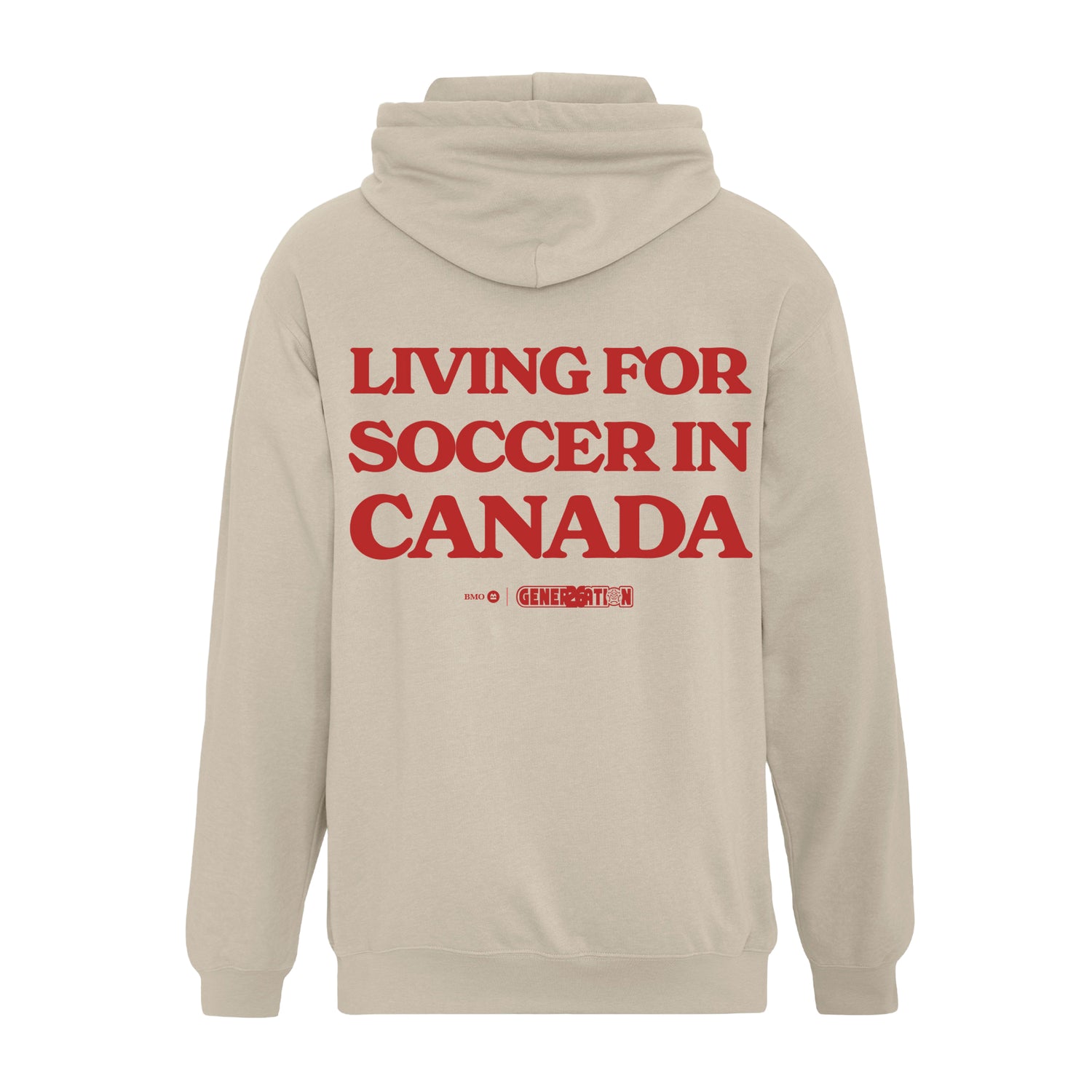 Living for Soccer In Canada - Center Crest (w/ back)