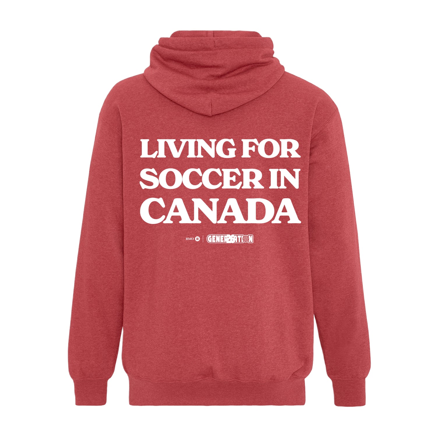 Living for Soccer In Canada - Center Crest (w/ back)